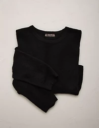 AE77 Cashmere-Blend Crew Neck Sweater