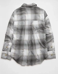 AE Plaid Button-Up Shirt