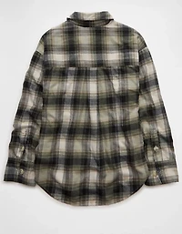 AE Plaid Button-Up Shirt