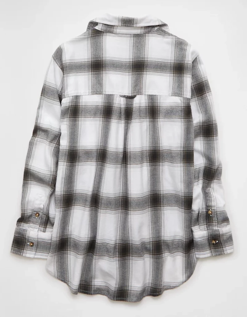 AE Oversized Flannel Shirt