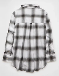 AE Oversized Flannel Shirt