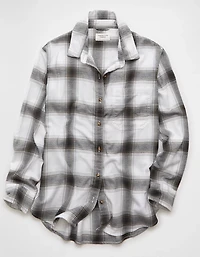 AE Oversized Flannel Shirt