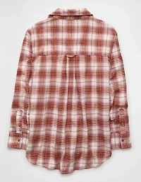 AE Oversized Flannel Shirt