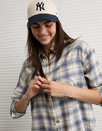 AE Plaid Button-Down Shirt