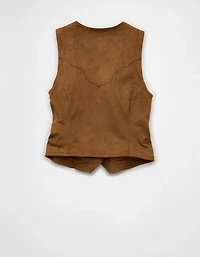AE x Stagecoach Faux Suede Vest