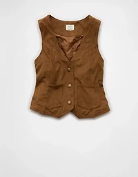 AE x Stagecoach Faux Suede Vest