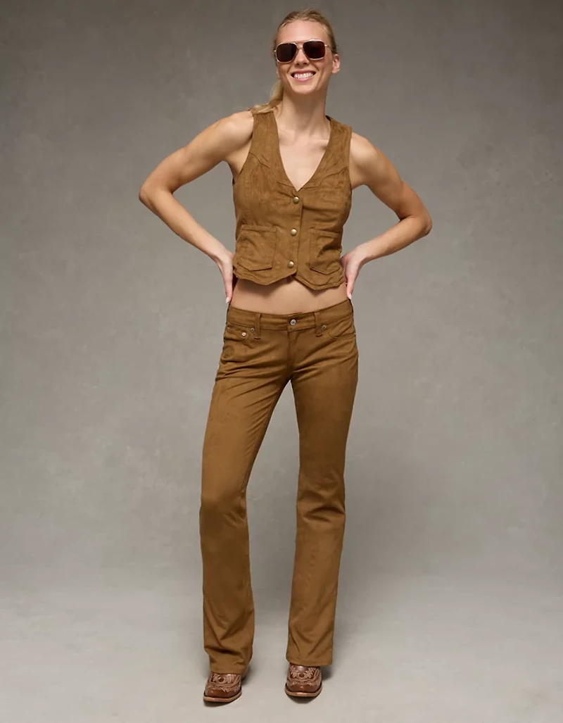 AE x Stagecoach Faux Suede Vest