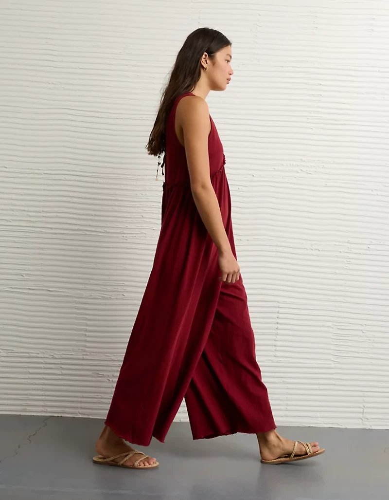 AE Sunchaser Knit V-Neck Jumpsuit