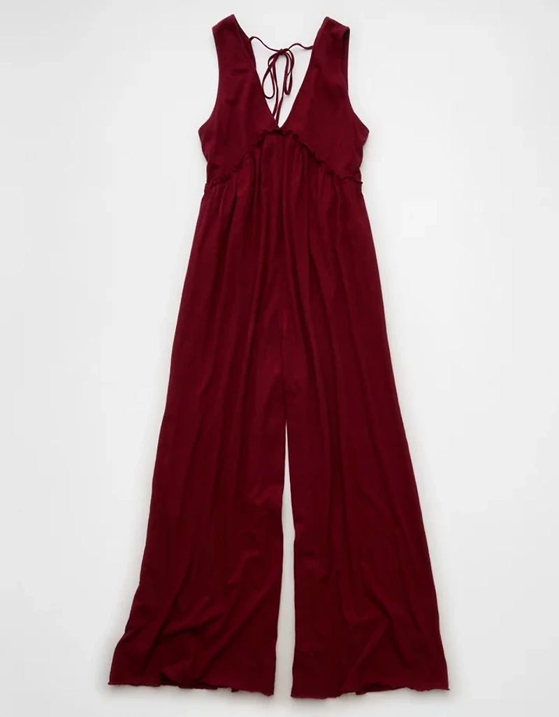 AE Sunchaser Knit V-Neck Jumpsuit