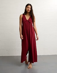 AE Sunchaser Knit V-Neck Jumpsuit