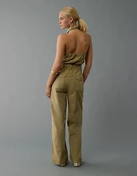 AE Collared Halter Jumpsuit