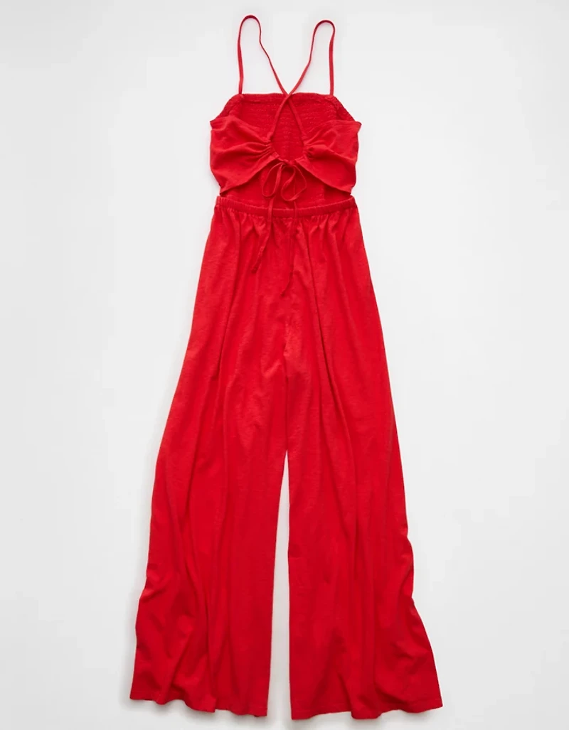 AE Sunchaser Knit Babydoll Jumpsuit