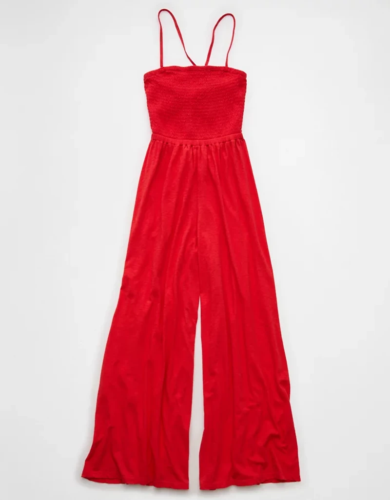 AE Sunchaser Knit Babydoll Jumpsuit