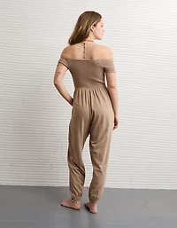 AE Sunchaser Off-the-Shoulder Jumpsuit