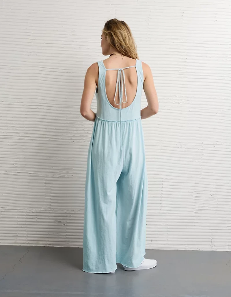 Combinaison-pantalon à encolure dégagée Vive le soleil AE