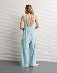 Combinaison-pantalon à encolure dégagée Vive le soleil AE