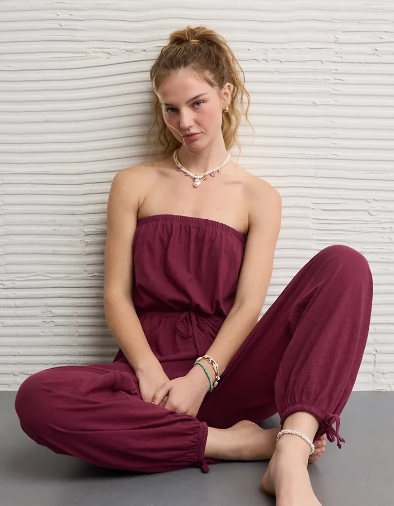 AE Sunchaser Strapless Jumpsuit