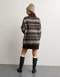 AE Oversized Turtleneck Sweater Mini Dress