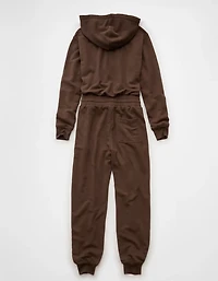 AE Fleece Hoodie Jumpsuit