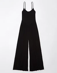 Combinaison-pantalon à jambe large Doux et sexy AE