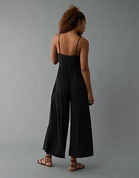 Combinaison-pantalon à jambe large Doux et sexy AE