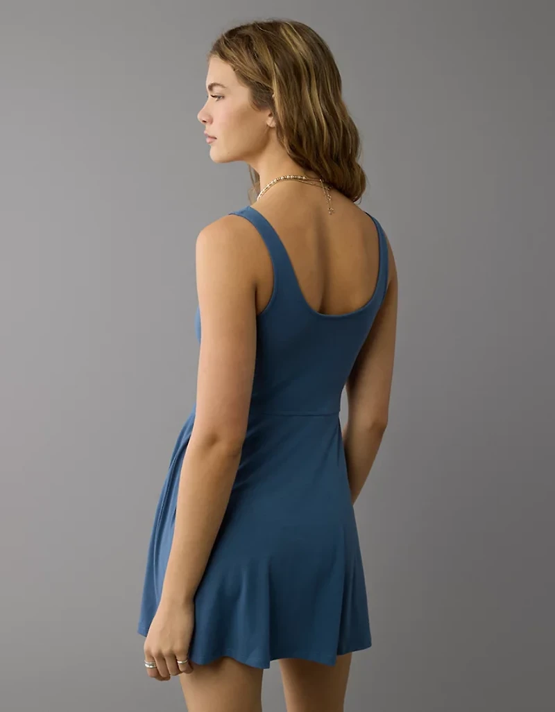 AE Knit Fit & Flare Mini Skort Dress