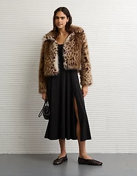 AE Scoop Neck Midi Dress