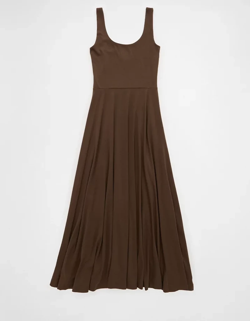 AE Scoop Neck Midi Dress