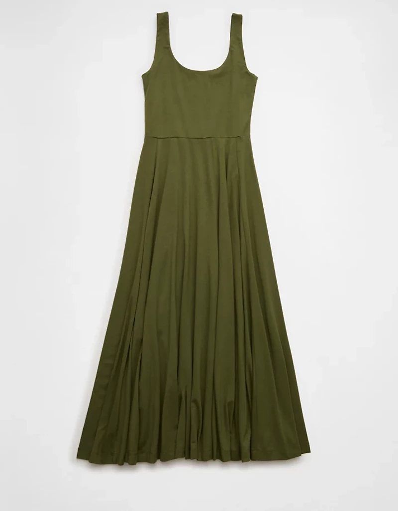AE Scoop Neck Midi Dress