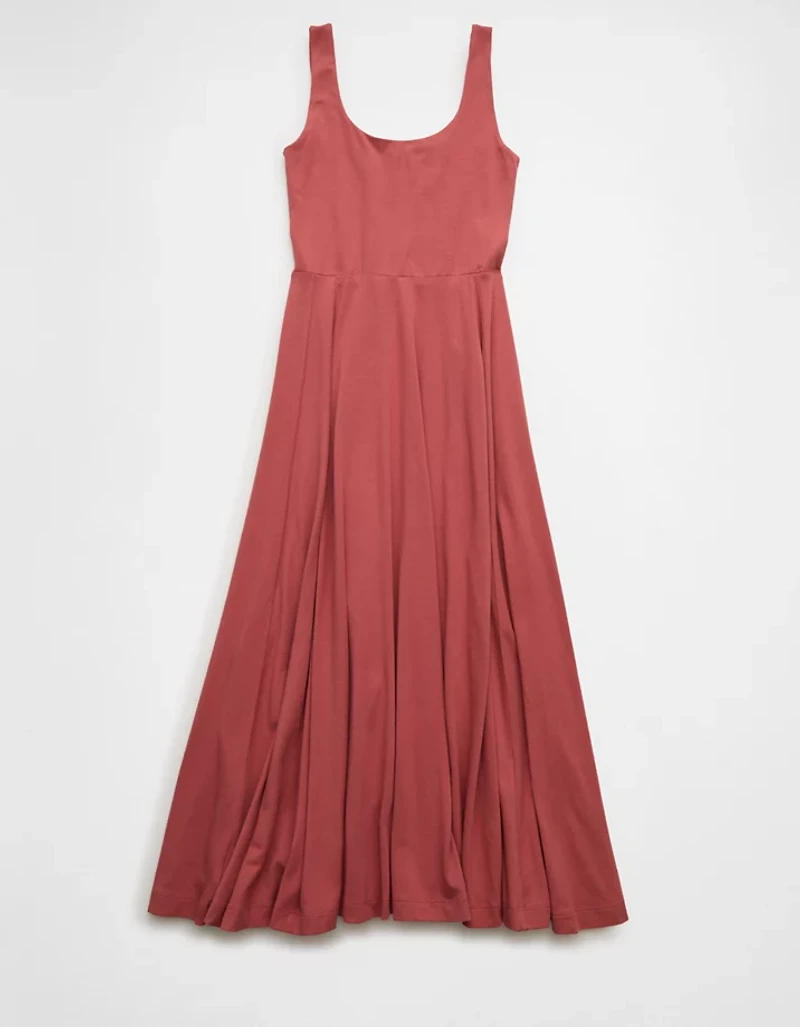 AE Scoop Neck Midi Dress