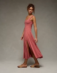 AE Scoop Neck Midi Dress