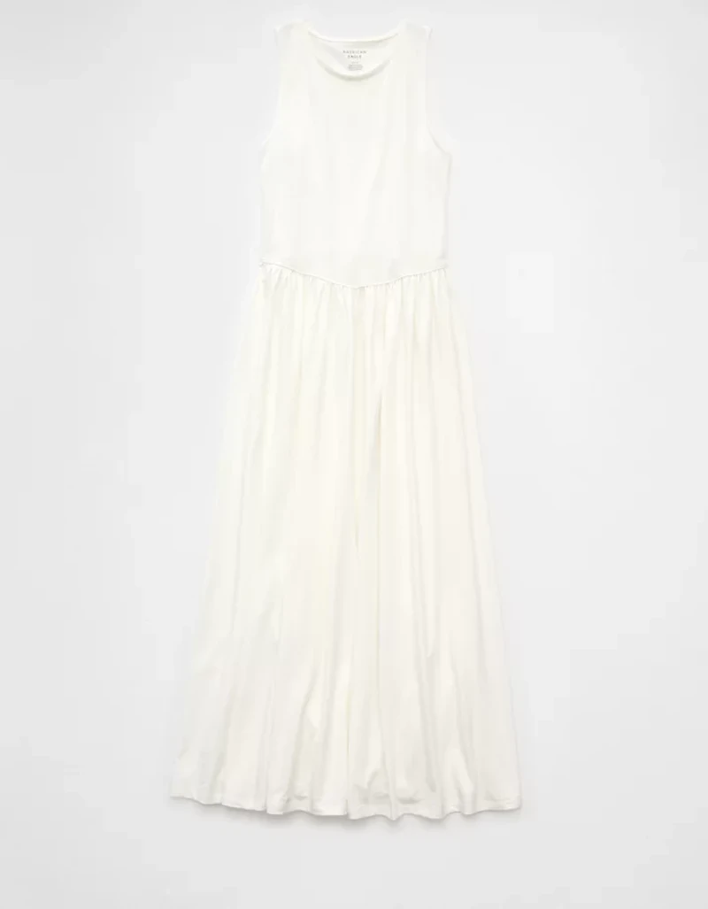 AE Pointelle Knit Midi Dress