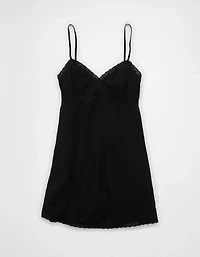 AE V-Neck Pintuck Mini Dress
