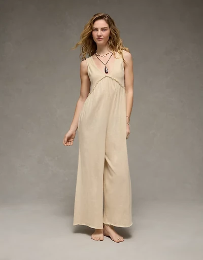 AE Sunchaser Knit V-Neck Jumpsuit