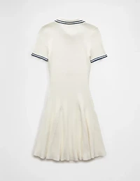 AE Short-Sleeve Polo Mini Dress