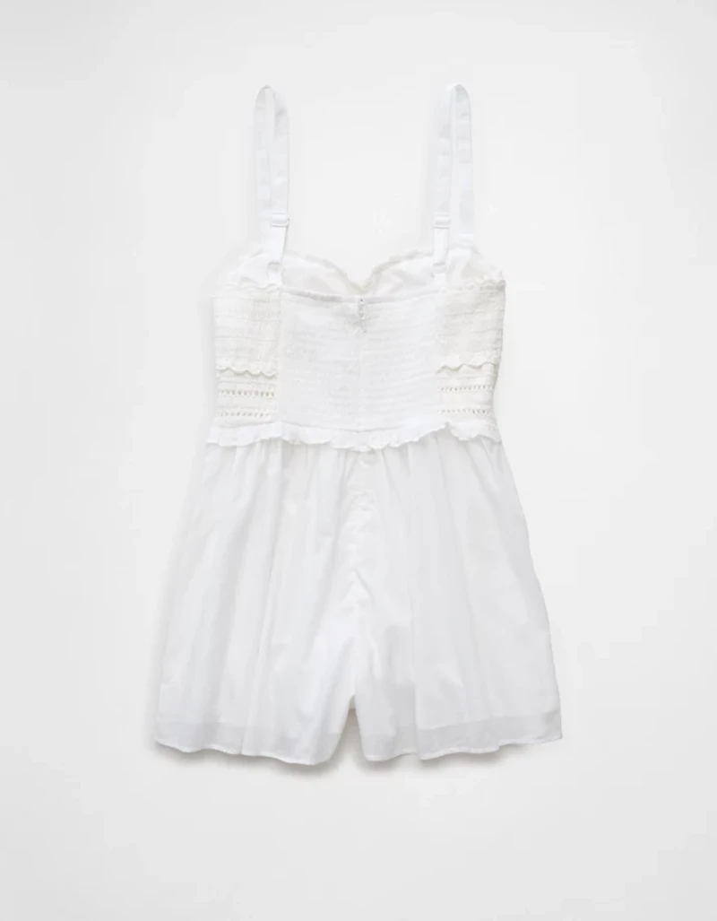 AE Crochet Bodice Romper