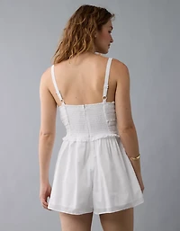 AE Crochet Bodice Romper