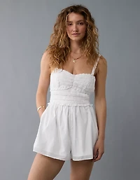 AE Crochet Bodice Romper