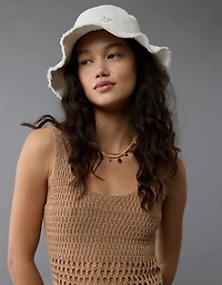 Robe très longue moulante crochetée AE