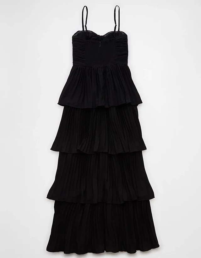 american eagle tiered pleated maxi dress AE Tiered Pleated Maxi Dress at Foxvalley Mall in Aurora, IL