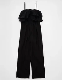 AE Strapless Ruffle Jumpsuit