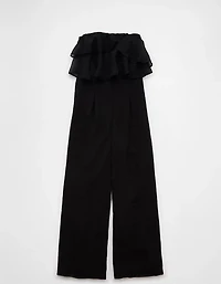 AE Strapless Ruffle Jumpsuit