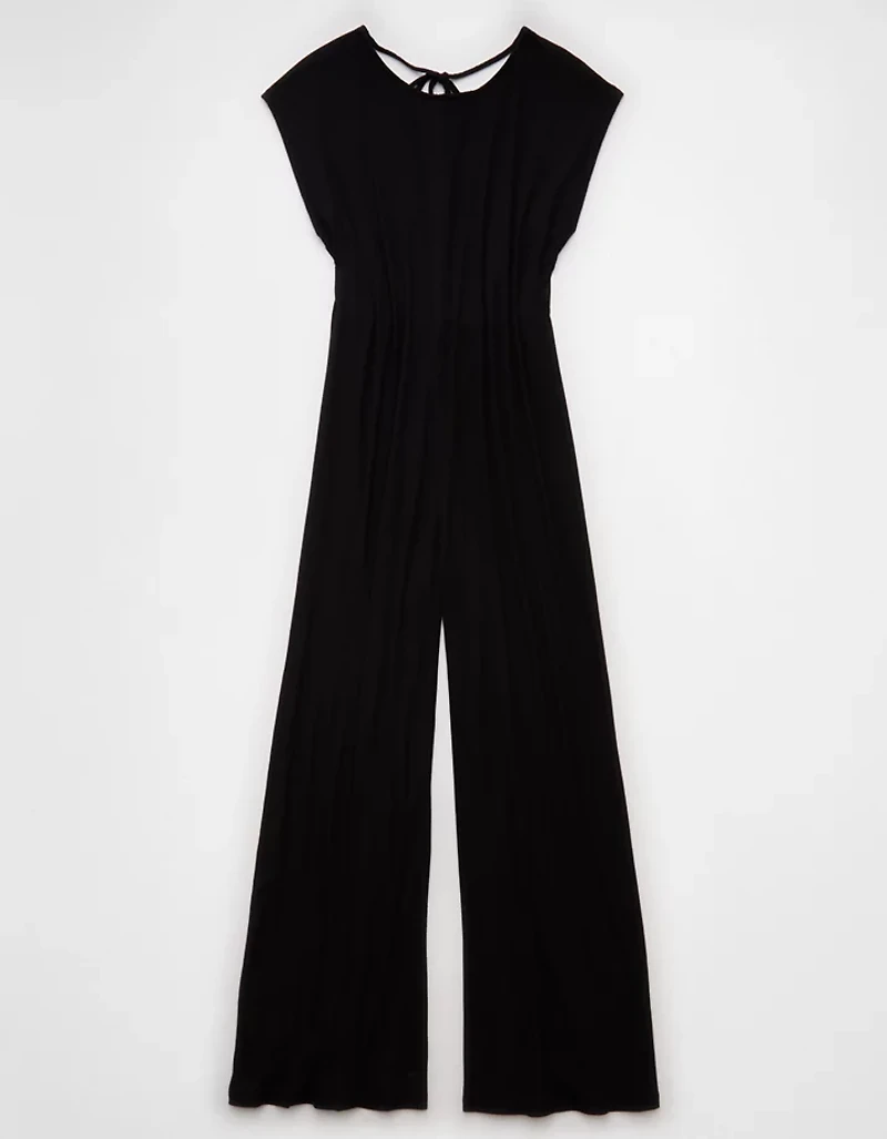 Combinaison-pantalon nouée au dos AE