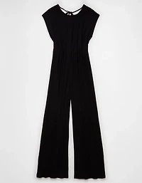 Combinaison-pantalon nouée au dos AE