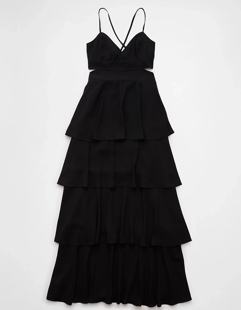 AE Cut-Out Tiered Maxi Dress