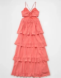 AE Cut-Out Tiered Maxi Dress