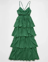 AE Cut-Out Tiered Maxi Dress