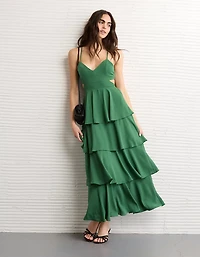 AE Cut-Out Tiered Maxi Dress