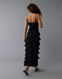 AE Ruffle Maxi Slip Dress