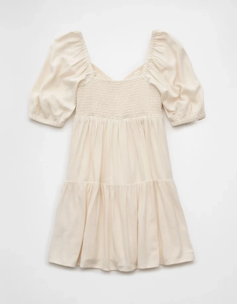 AE Puff Sleeve Babydoll Dress